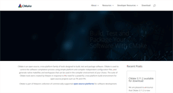 Desktop Screenshot of cmake.org